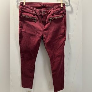 Michael Kors|Red Skinny Pants|Size 4